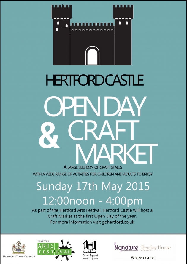 events hertford castle craft market open day hertford castle 17052015