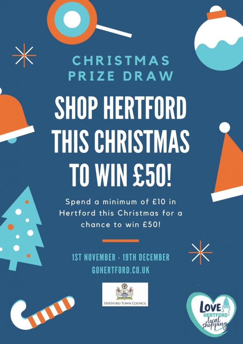 Hertford Christmas Competition Poster