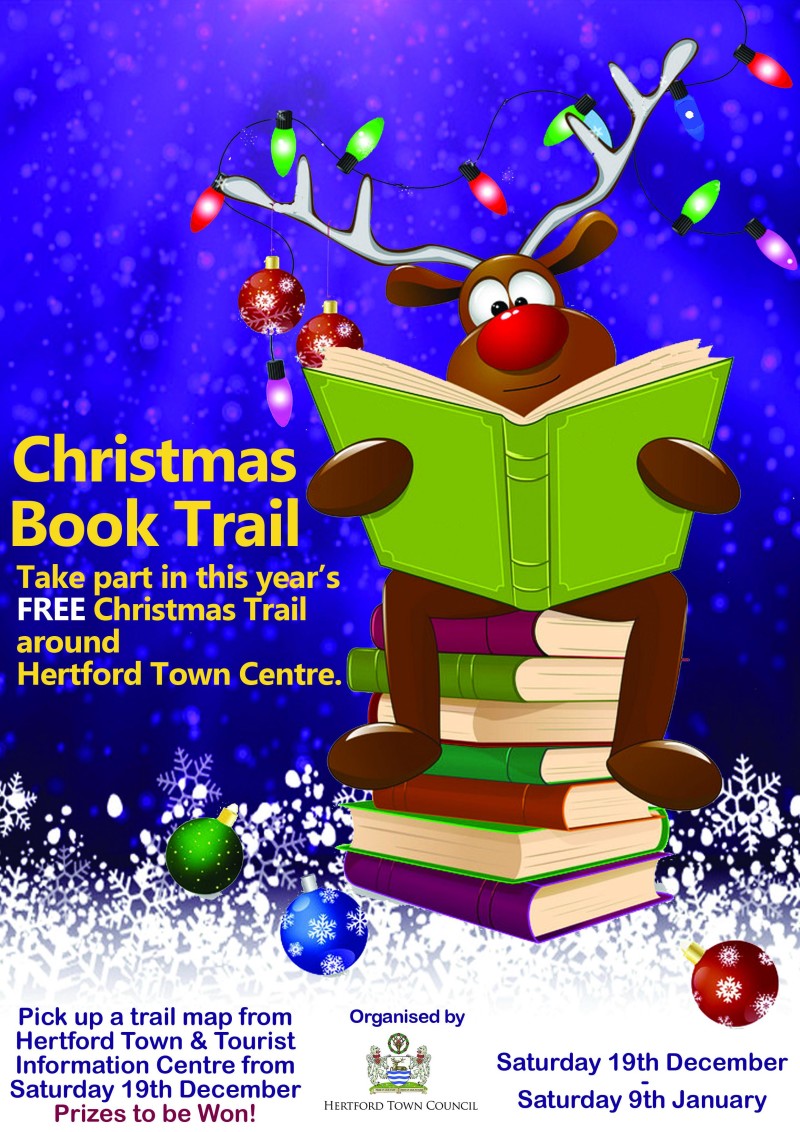 Christmas Book Trail Poster