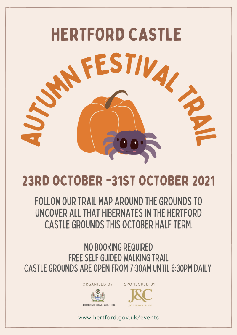 Autumn trail poster