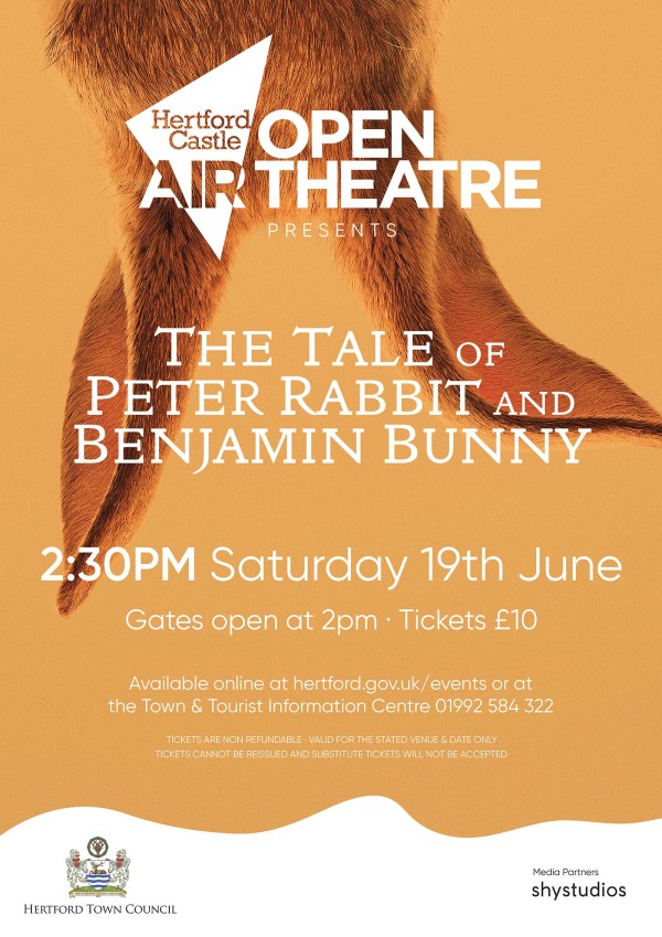 Hertford Castle Open Air Theatre - The Tale of Peter Rabbit and Benjamin Bunny