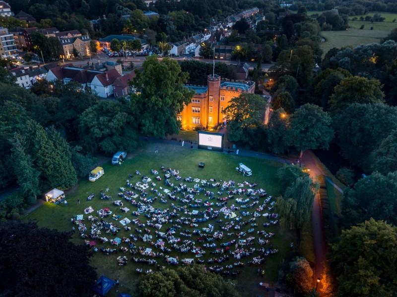 Picture of Hertford Castle Open Air Cinema