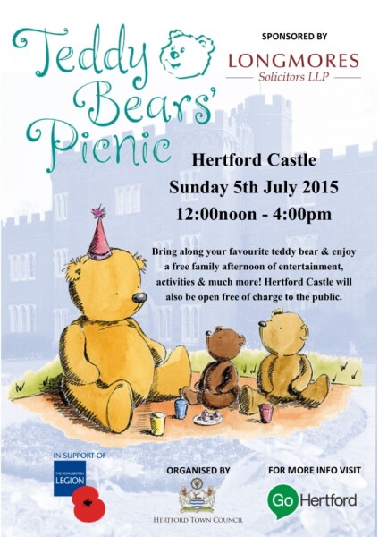 Hertford Castle Teddy Bears