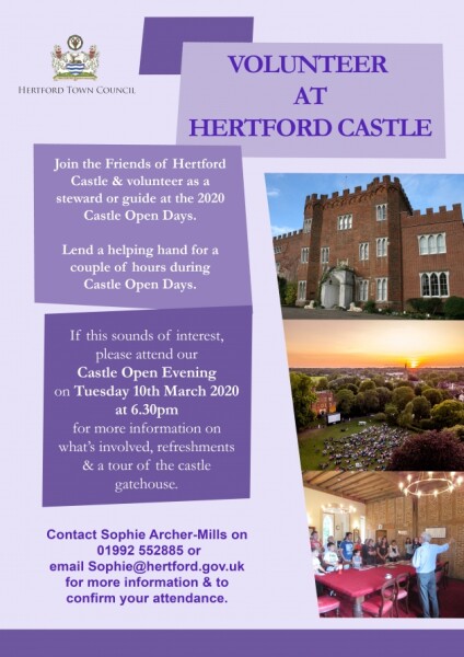 Friends of Hertford Castle Open Evening