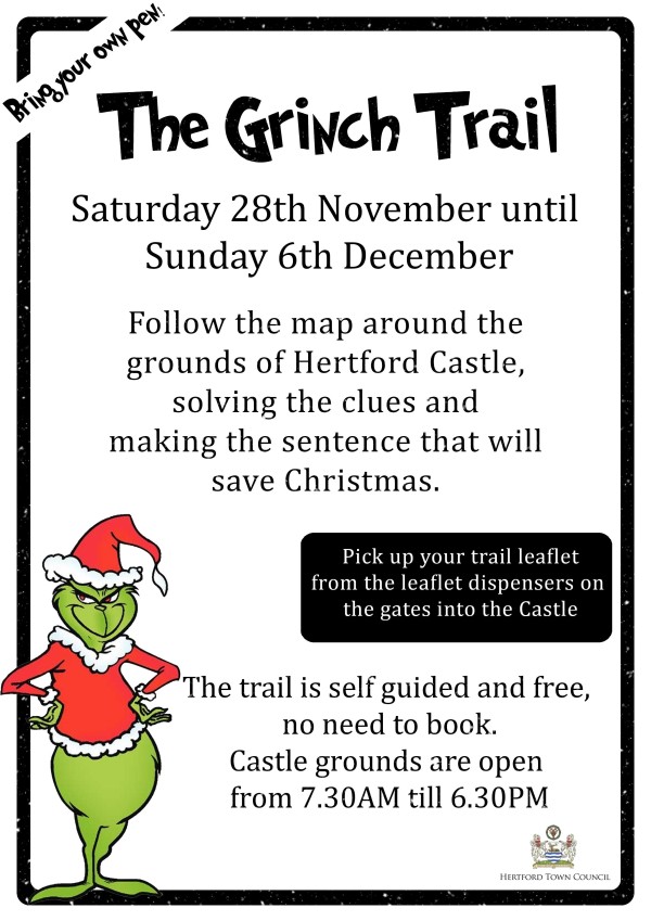 The Hertford Castle Grinch Trail