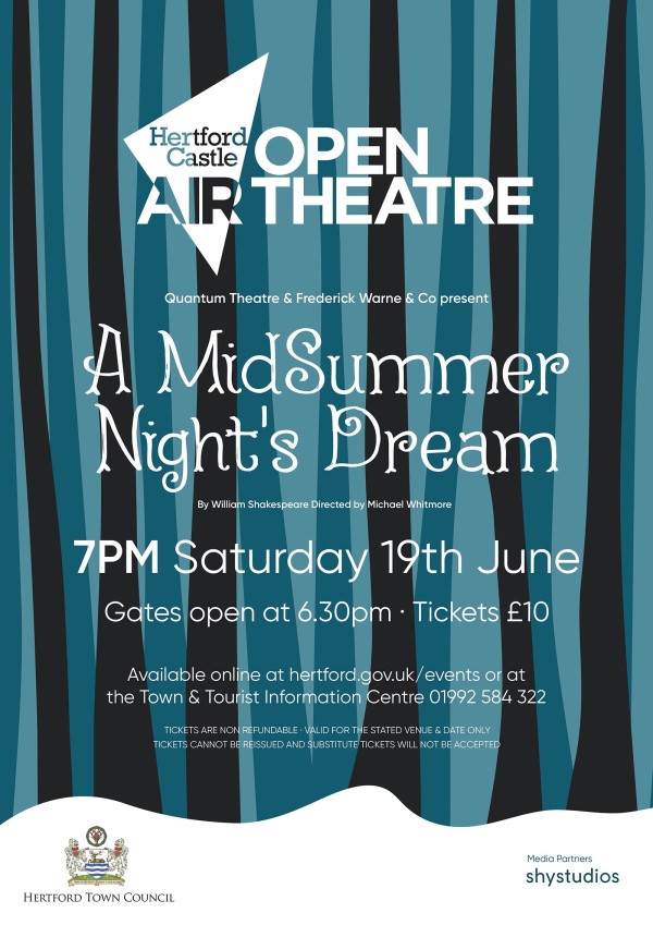 Hertford Castle Open Air Theatre - A Midsummer Night's Dream