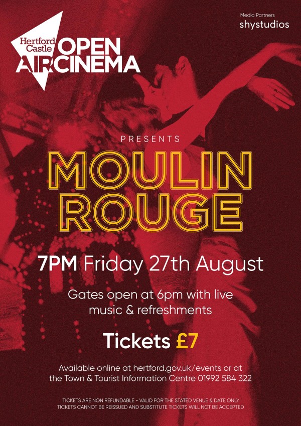 Hertford Castle Open Air Cinema - Moulin Rouge