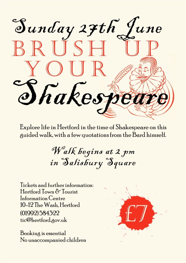 Brush up your Shakespeare - Guided Walk