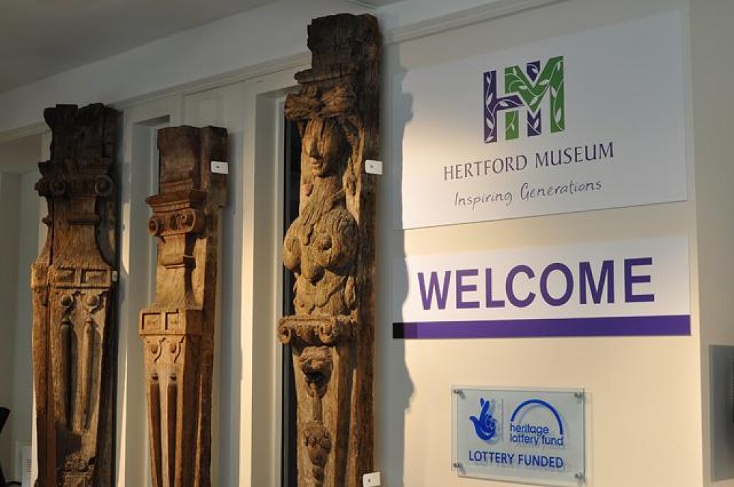 Entrance to Hertford Museum